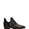 Calzado ALPE | Botin Tobillero Tachuelas Piel Negro