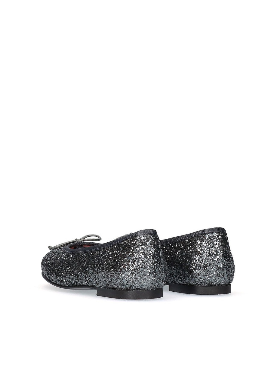 Calzado YACARE | Bailarina Glitter Gris