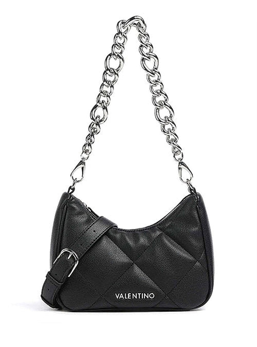 Bolsos VALENTINO | Bolso Baguette Acolchado Negro