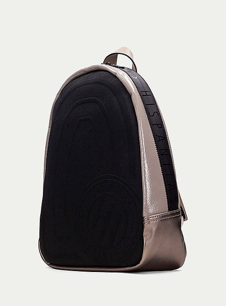 Bolsos HISPANITAS | Mochila Neopreno Combi Negro