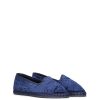 Calzado 800 BRAND | Slipper Terciopelo Azul Marino