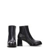 Calzado HISPANITAS | Botin Basic Tacon Piel Negro