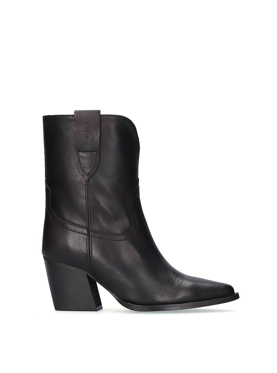 Calzado VIENTY | Botin Piel Negro