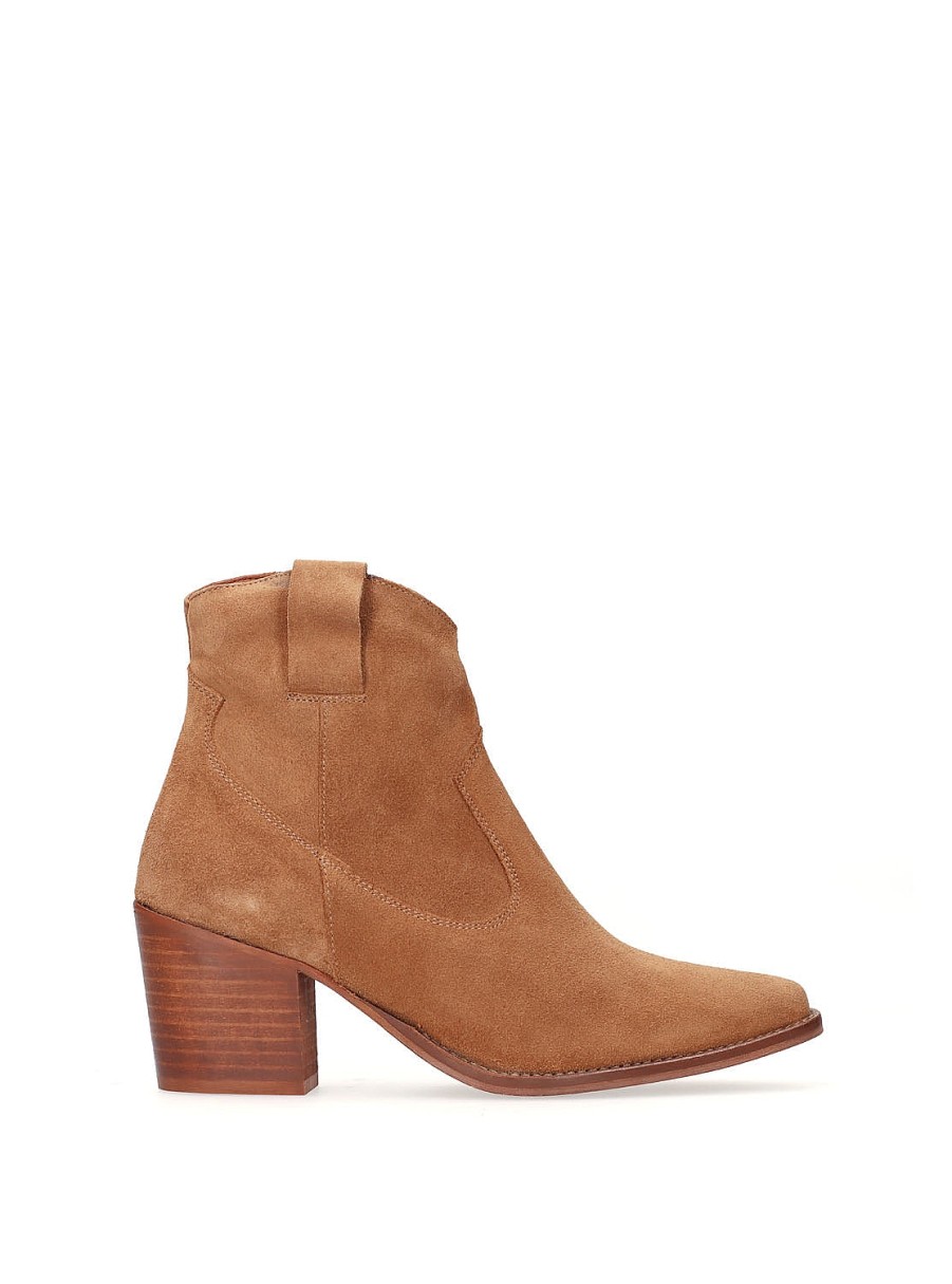 Calzado BRYAN | Botin Cowboy Tacon Basic Ante Cuero