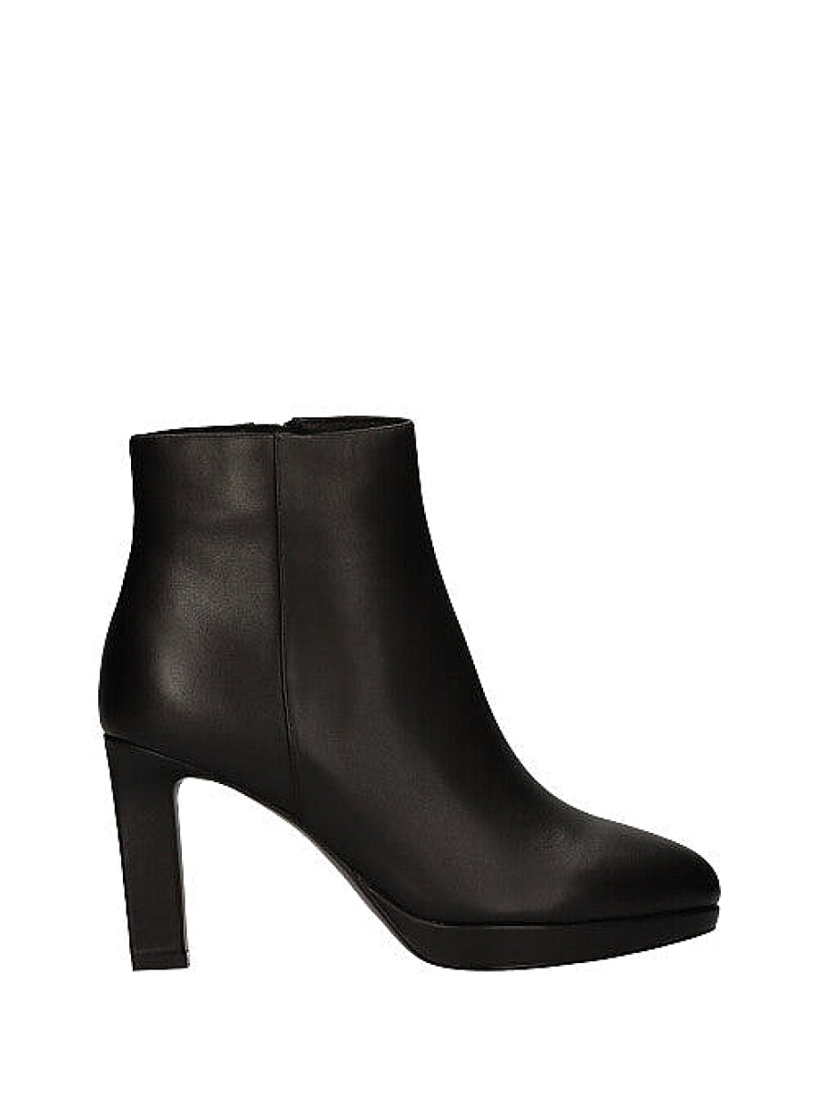 Calzado BIBI LOU | Botin Basic Tacon Piel Negro