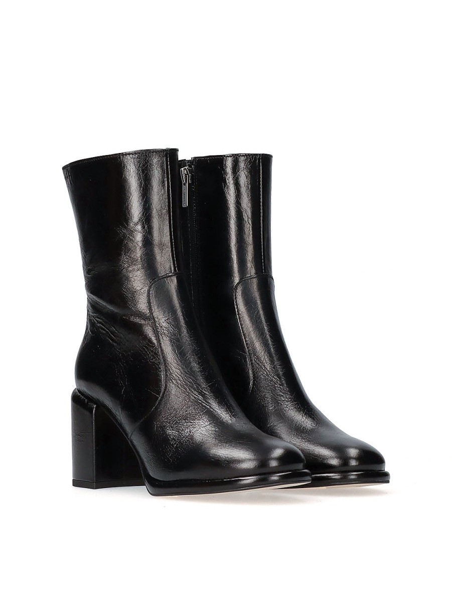 Calzado VIENTY | Botin Charol Negro