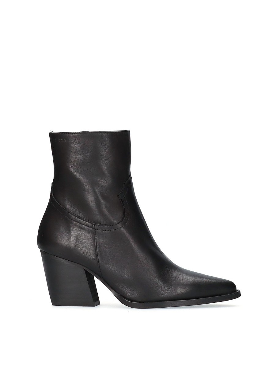 Calzado VIENTY | Botin Piel Negro