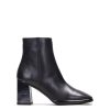 Calzado HISPANITAS | Botin Basic Tacon Degradado Piel Negro