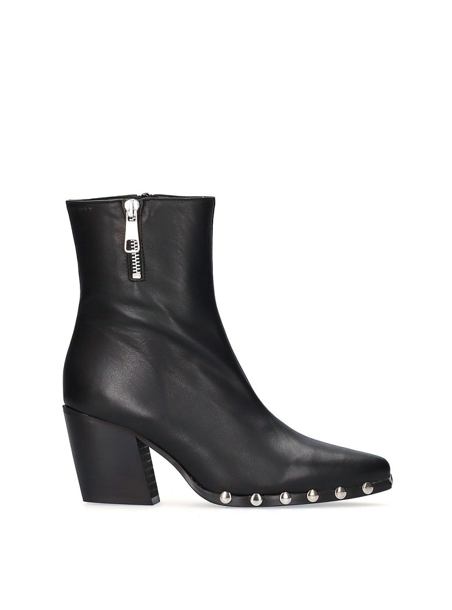 Calzado VIENTY | Botin Piel Negro