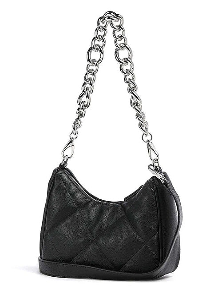 Bolsos VALENTINO | Bolso Baguette Acolchado Negro