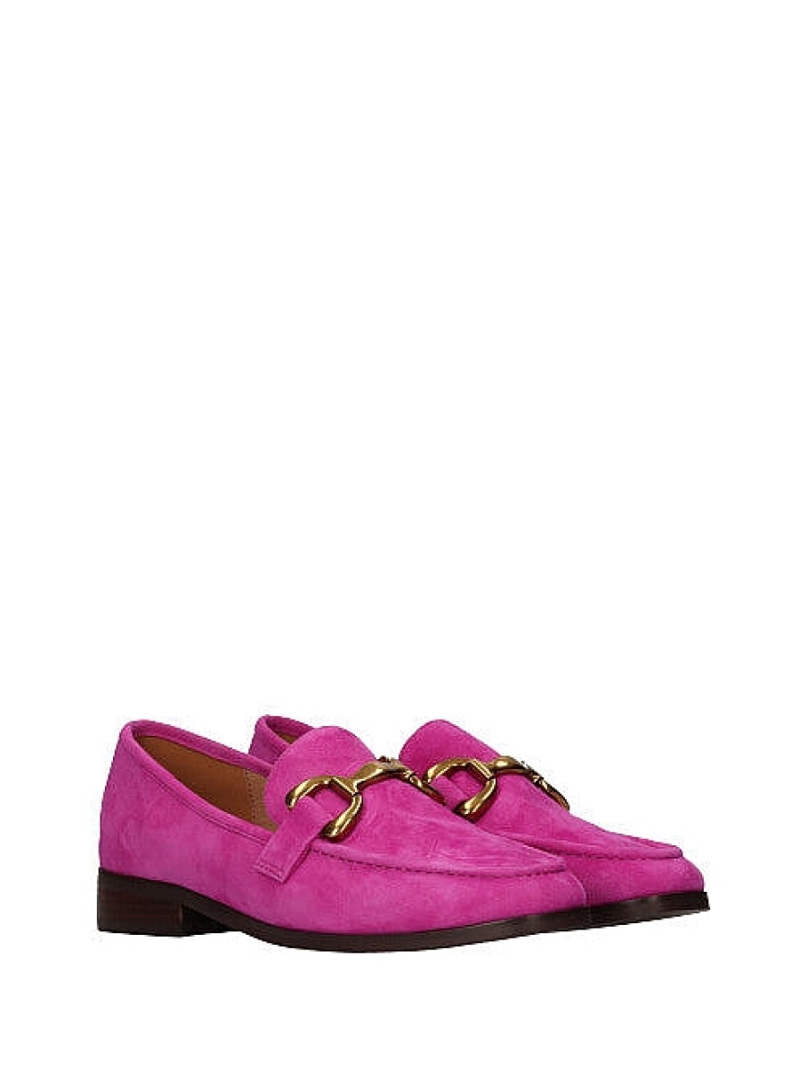 Calzado BIBI LOU | Mocasin Ante Fucsia