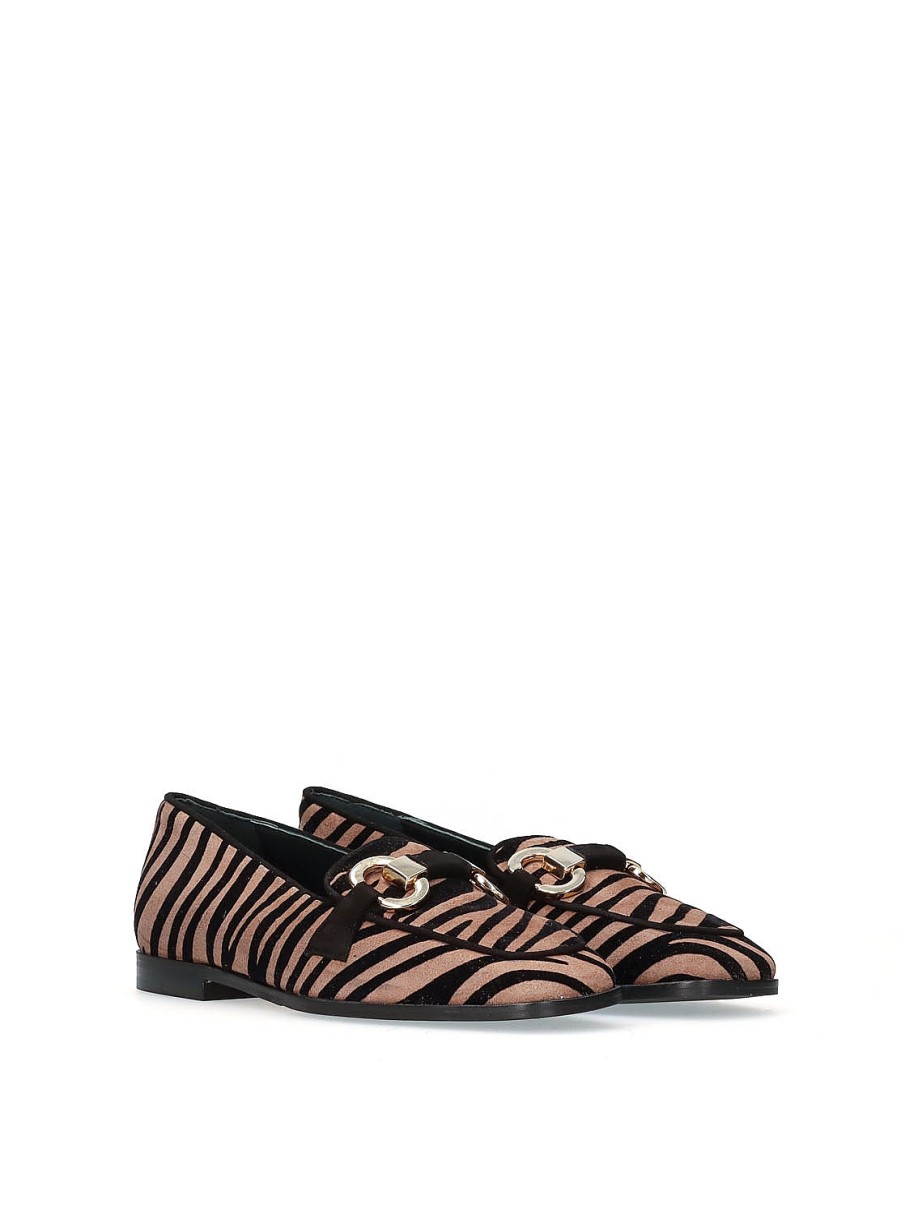 Calzado PEDRO MIRALLES | Mocasin Zebra Taupe