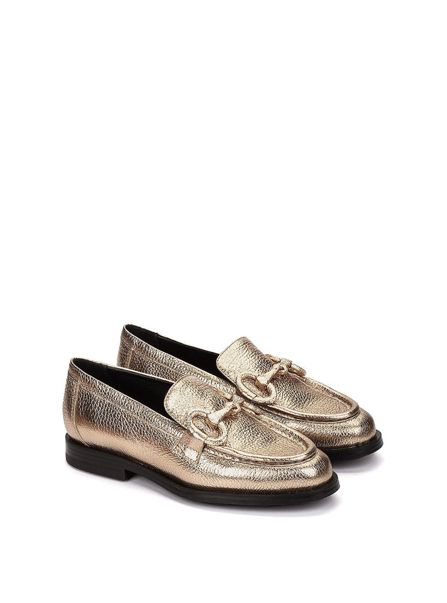 Calzado WEEKEND | Mocasin Metal Platino