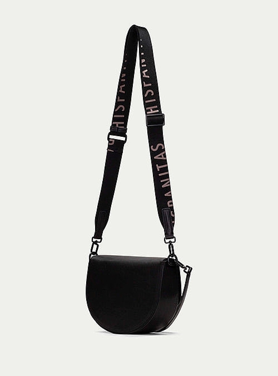 Bolsos HISPANITAS | Bolso Baguette Piel Negro