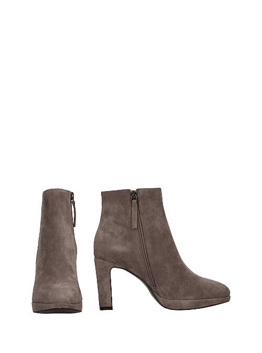 Calzado BIBI LOU | Botin Basic Tacon Ante Gris