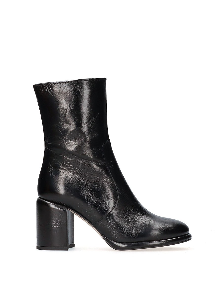 Calzado VIENTY | Botin Charol Negro