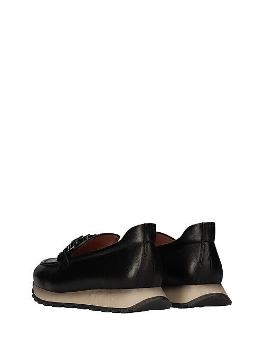 Calzado HISPANITAS | Mocasin Sport Piel Negro