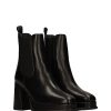 Calzado ALPE | Botin Tacon Chelsea Piel Negro