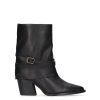 Calzado VIENTY | Botin Doble Cana Piel Negro