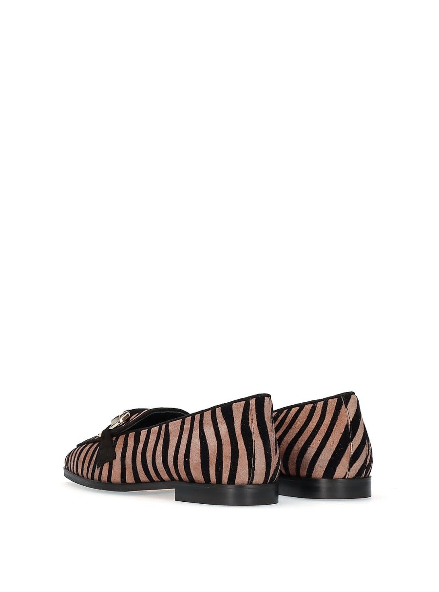 Calzado PEDRO MIRALLES | Mocasin Zebra Taupe