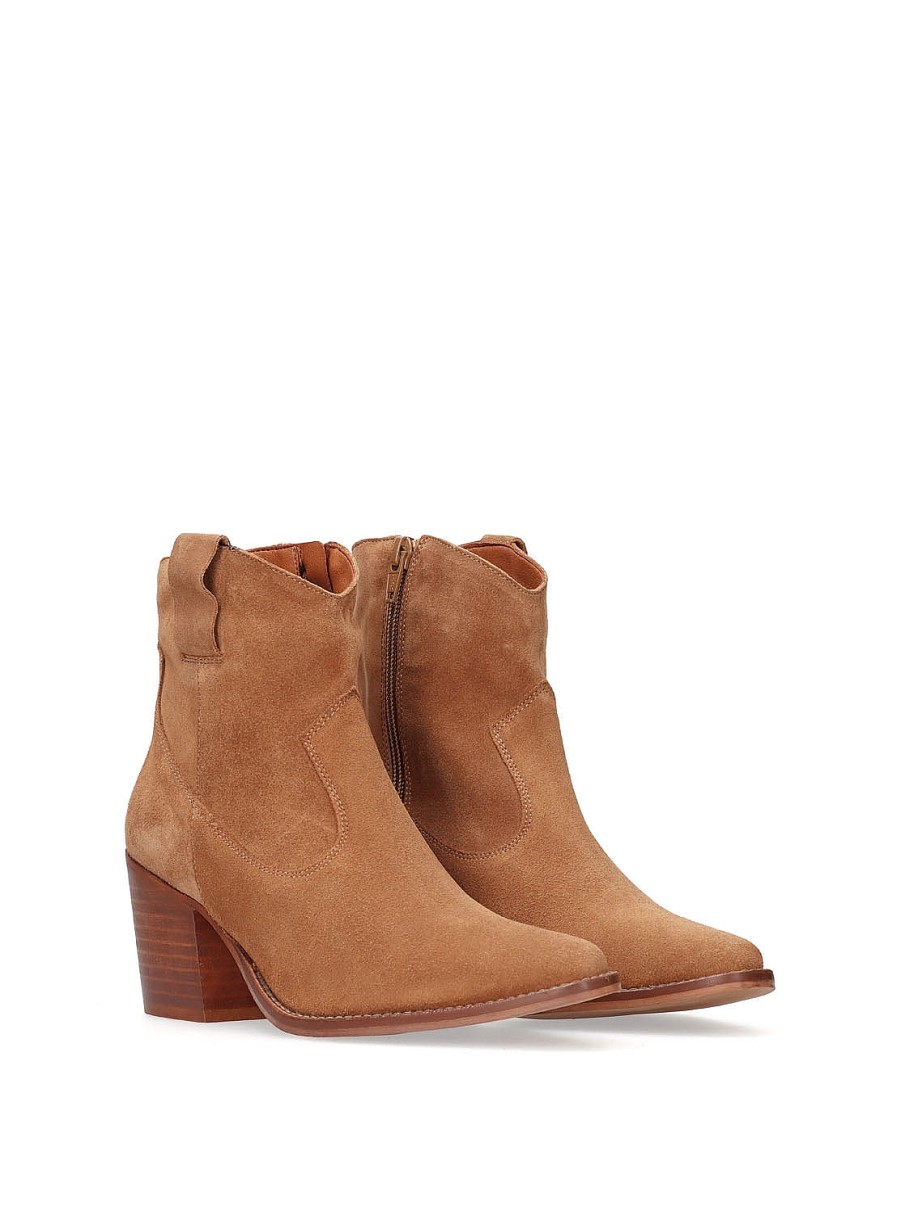 Calzado BRYAN | Botin Cowboy Tacon Basic Ante Cuero