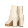 Calzado LOLA CRUZ | Botin Piel Off White