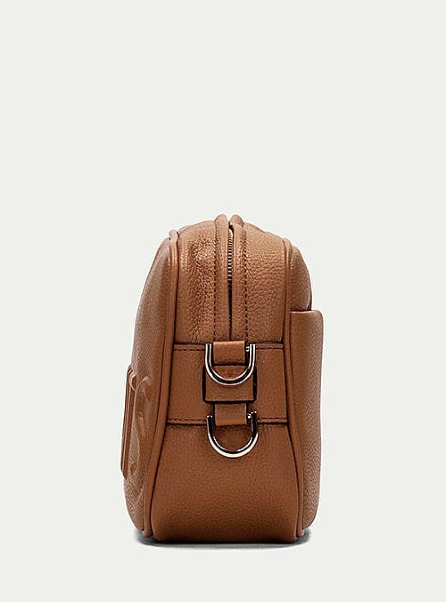 Bolsos HISPANITAS | Bolso Bandolera Piel Camel