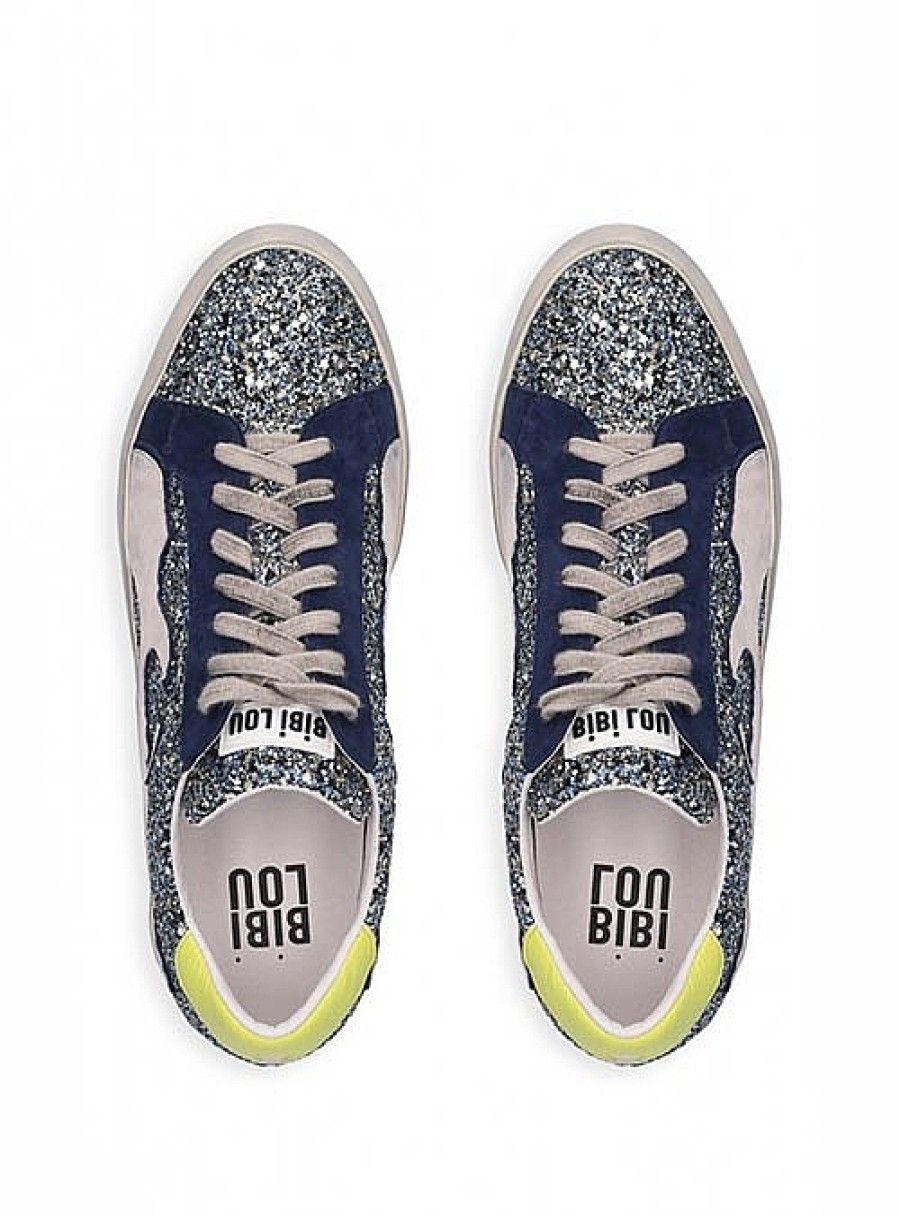 Calzado BIBI LOU | Deportivo Gamin Glitter Azul