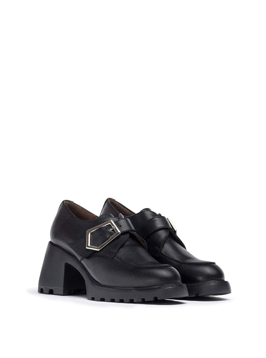 Calzado WONDERS | Zapato Piel Negro