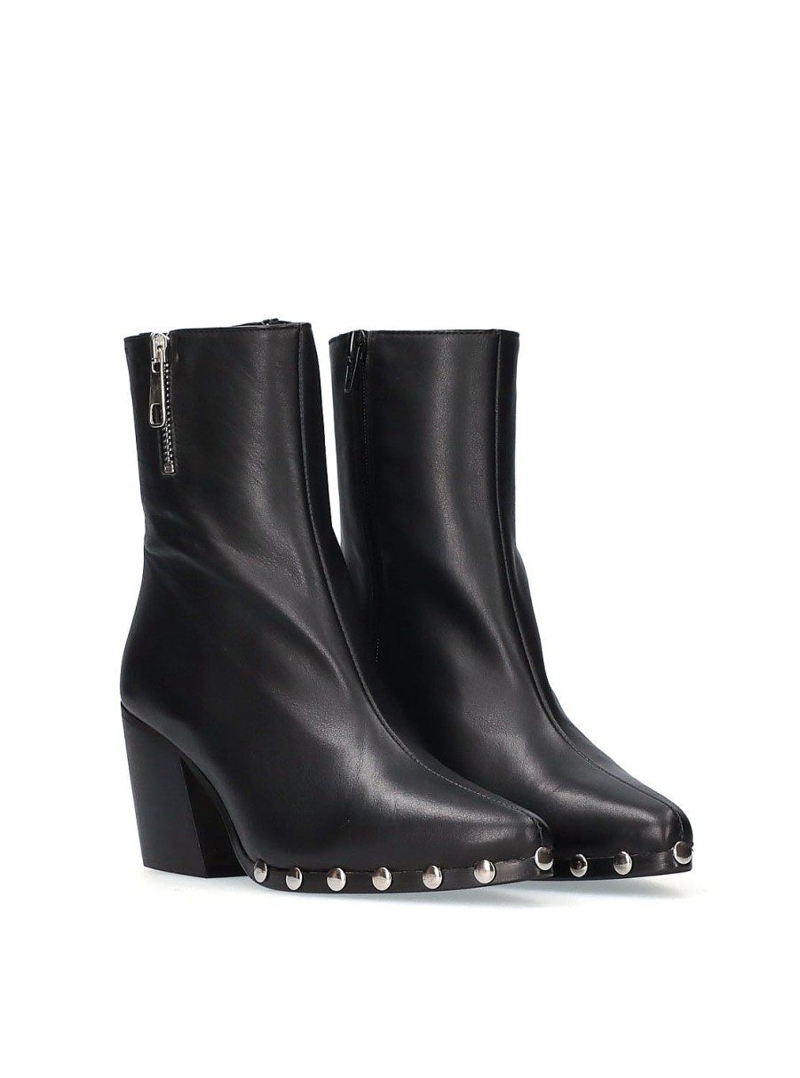 Calzado VIENTY | Botin Piel Negro