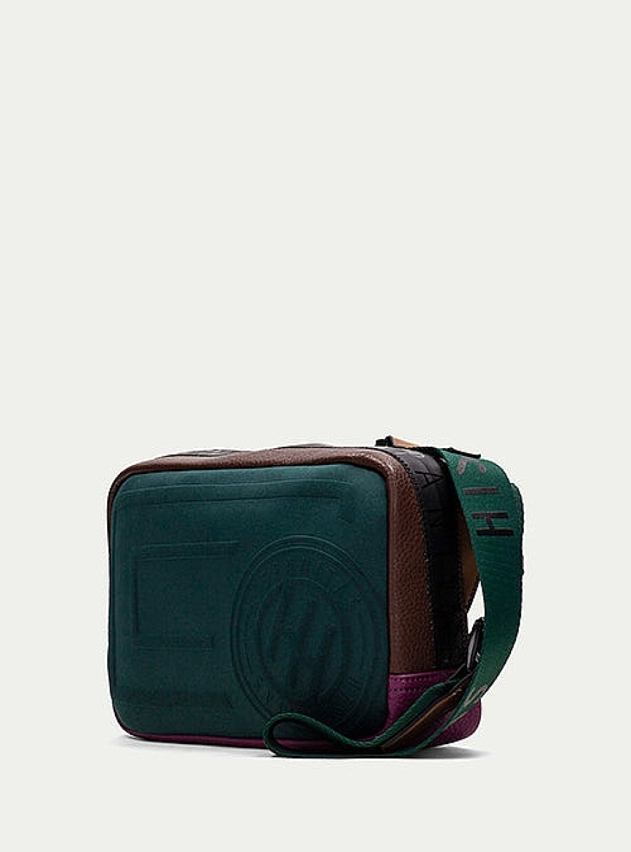 Bolsos HISPANITAS | Bolso Bandolera Neopreno Combi Verde