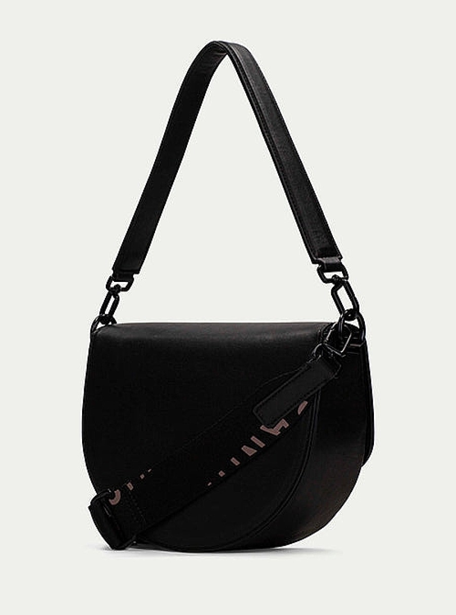 Bolsos HISPANITAS | Bolso Baguette Piel Negro