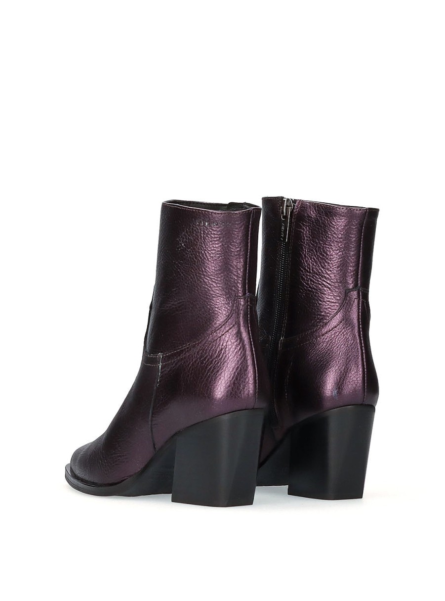 Calzado VIENTY | Botin Metal Morado